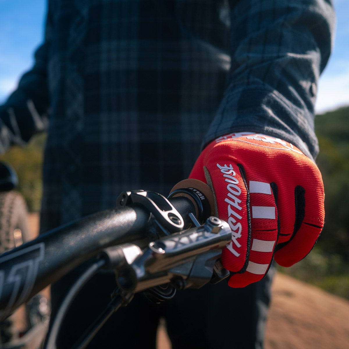 Fasthouse Impakt Utopia MTB Glove - Red