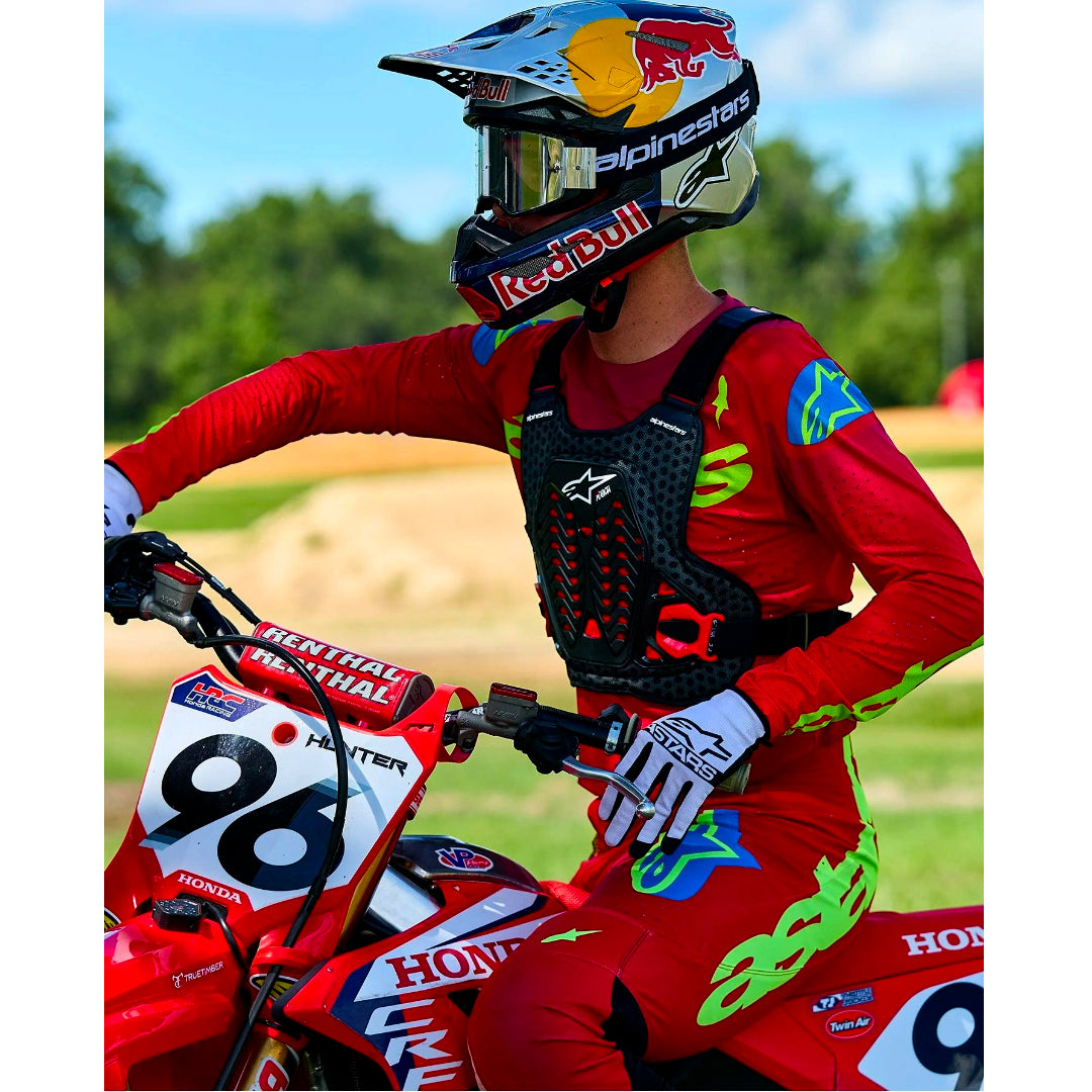Alpinestars A-5 Plasma Chest Protector Black/Red/White