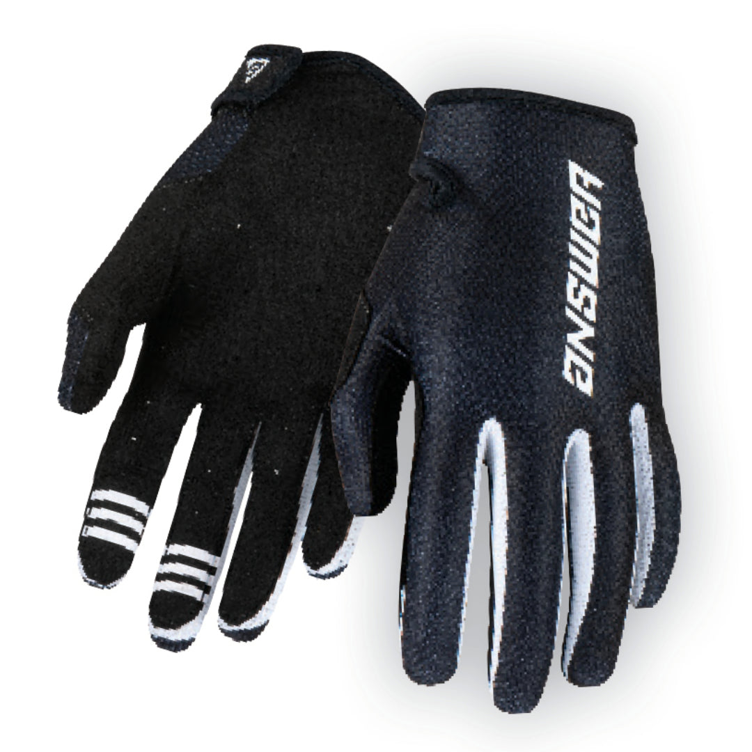 Answer Ascent YOUTH MX Glove Black/White