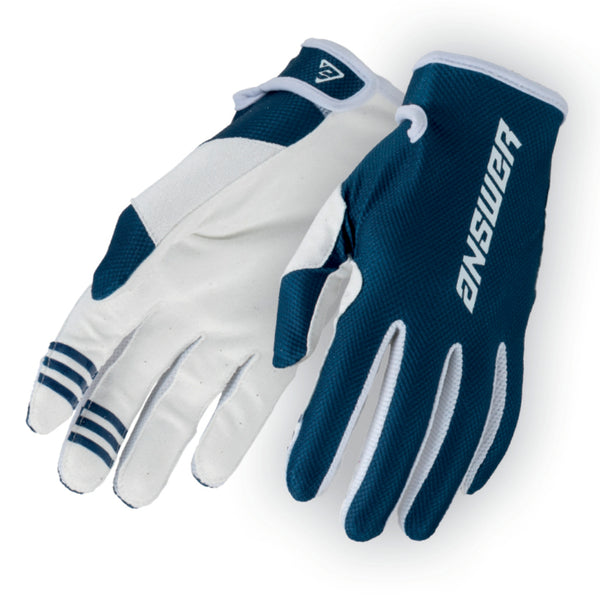 Answer Ascent YOUTH MX Glove Navy/White