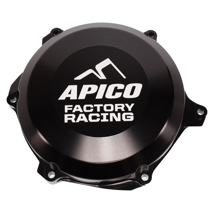 Apico Clutch Cover YAMAHA YZ450F 23-25, YZ450FX 224-25, WR450F 24-25 Black