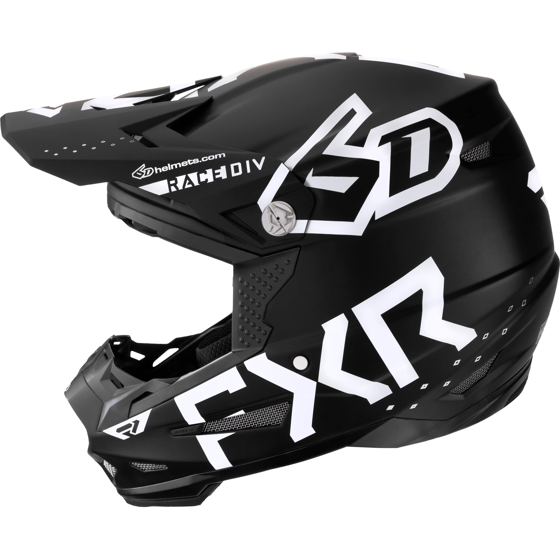 FXR 6D ATR-2 Youth MX Helmet Black/White