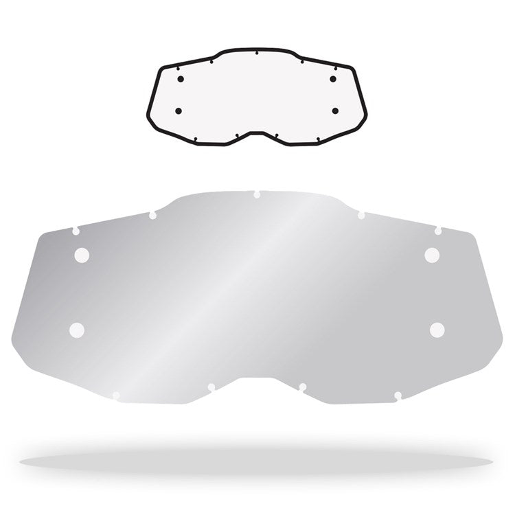 Armor Vision Impact Lens 100% Accuri Strata GEN2 - Clear Roll Off Lens