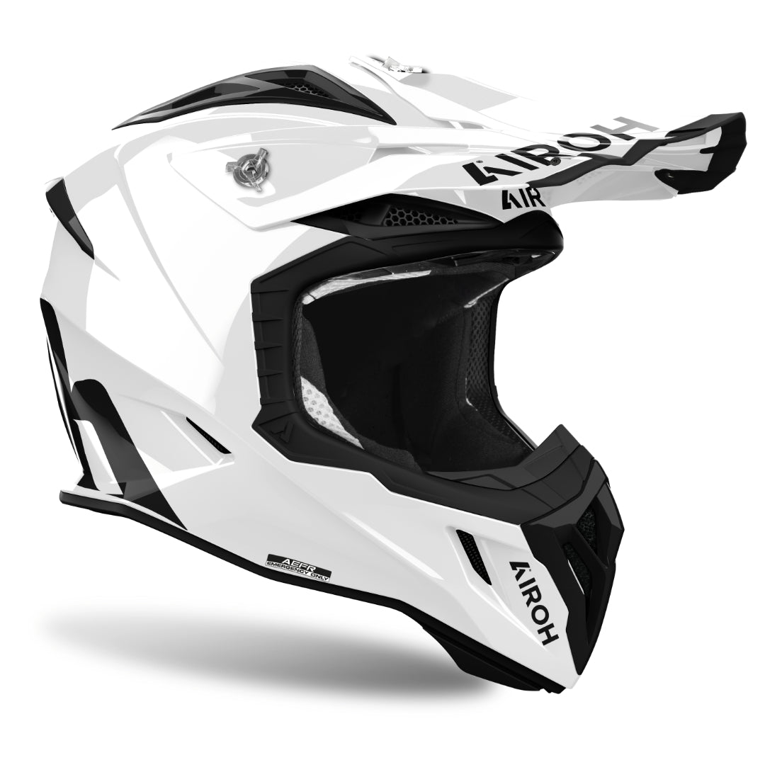 Airoh Aviator Ace 2 Colour Gloss MX Helmet White