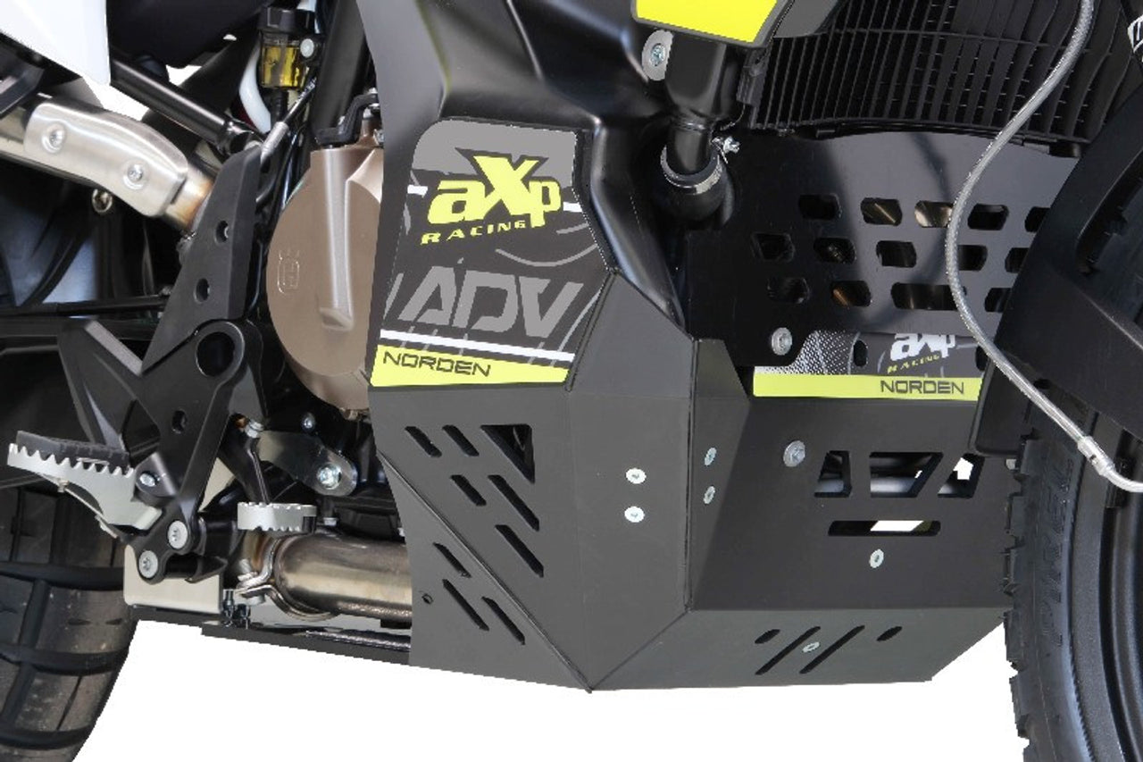 AXP Adventure Skid Plate HDPE 8mm Husqvarna Norden 901 22-23 Black