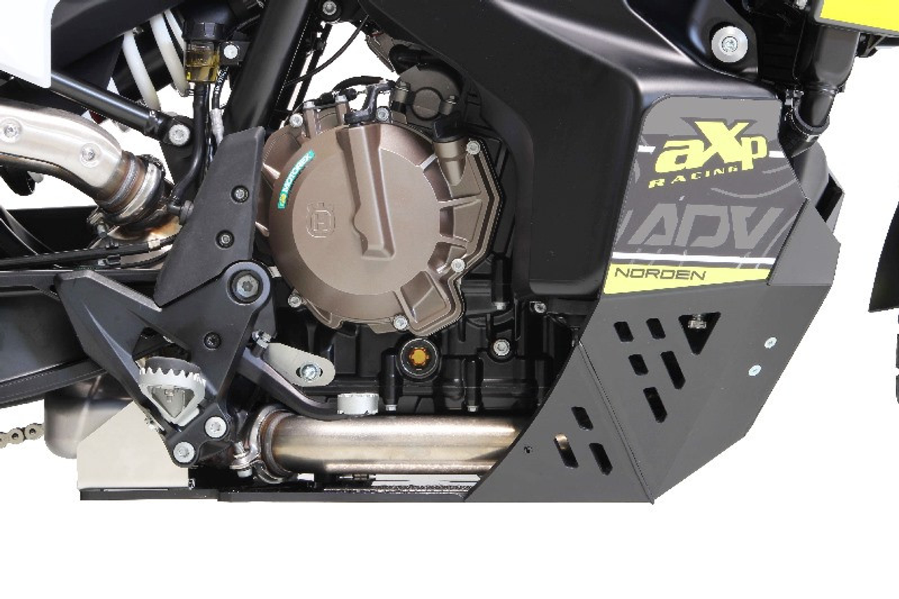 AXP Adventure Skid Plate HDPE 8mm Husqvarna Norden 901 22-23 Black
