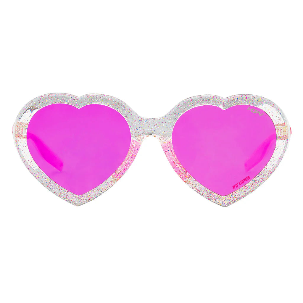 Pit Viper The Rainbow Jellies Admirer Sunglasses - HDPV Polarized Pink Lens