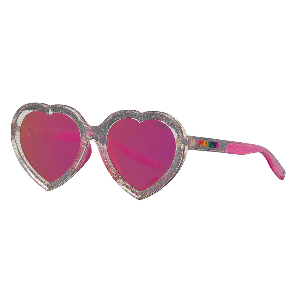 Pit Viper The Rainbow Jellies Admirer Sunglasses - HDPV Polarized Pink Lens