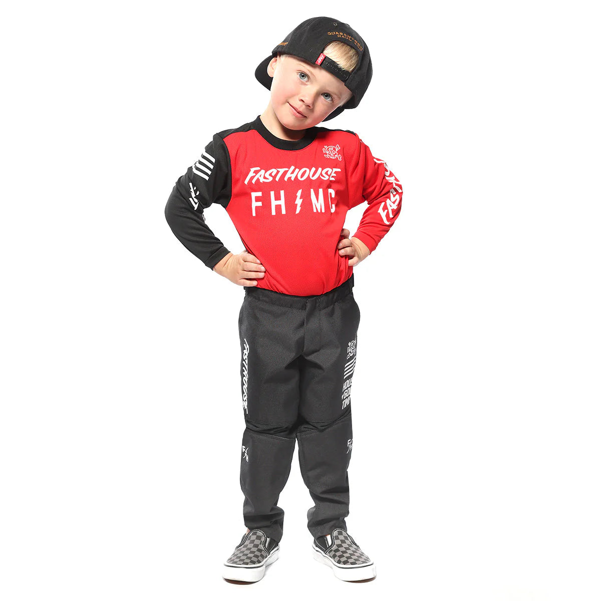 Fasthouse Toddler Akin MX Jersey Red/Black