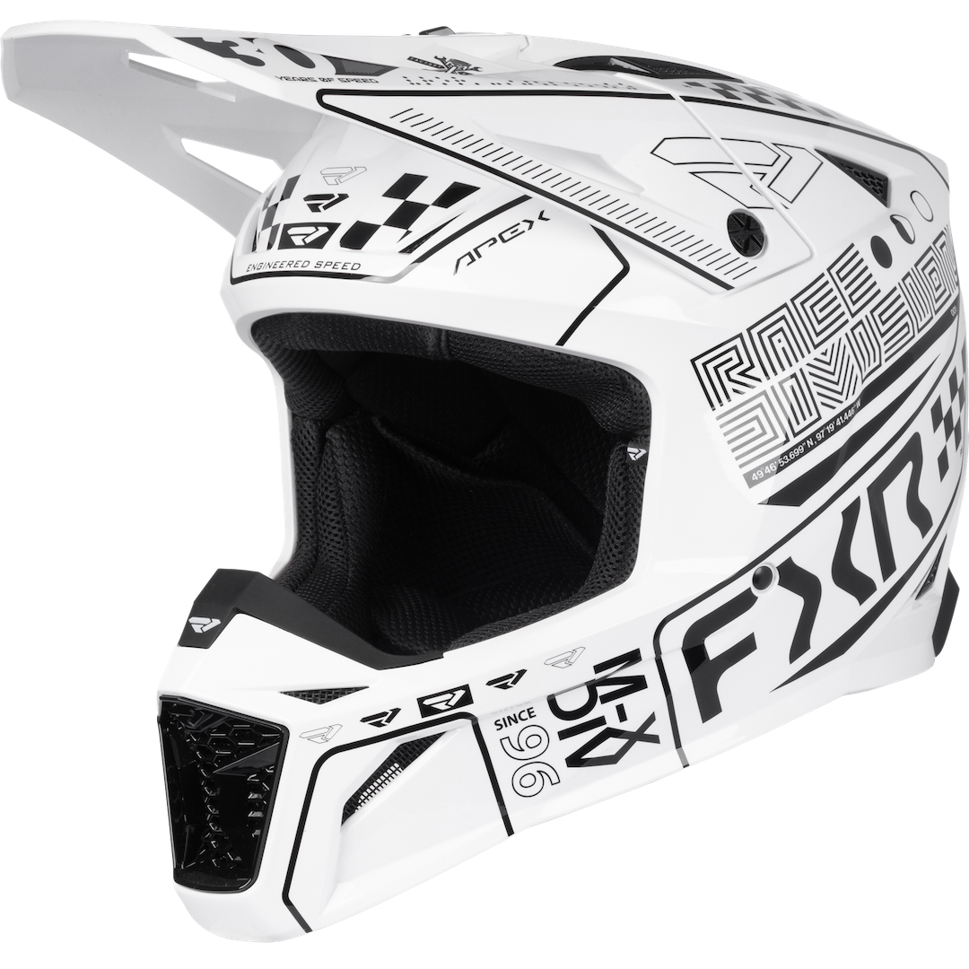 FXR Apex ECE 22.06 MX MIPS Helmet 2027 Checker