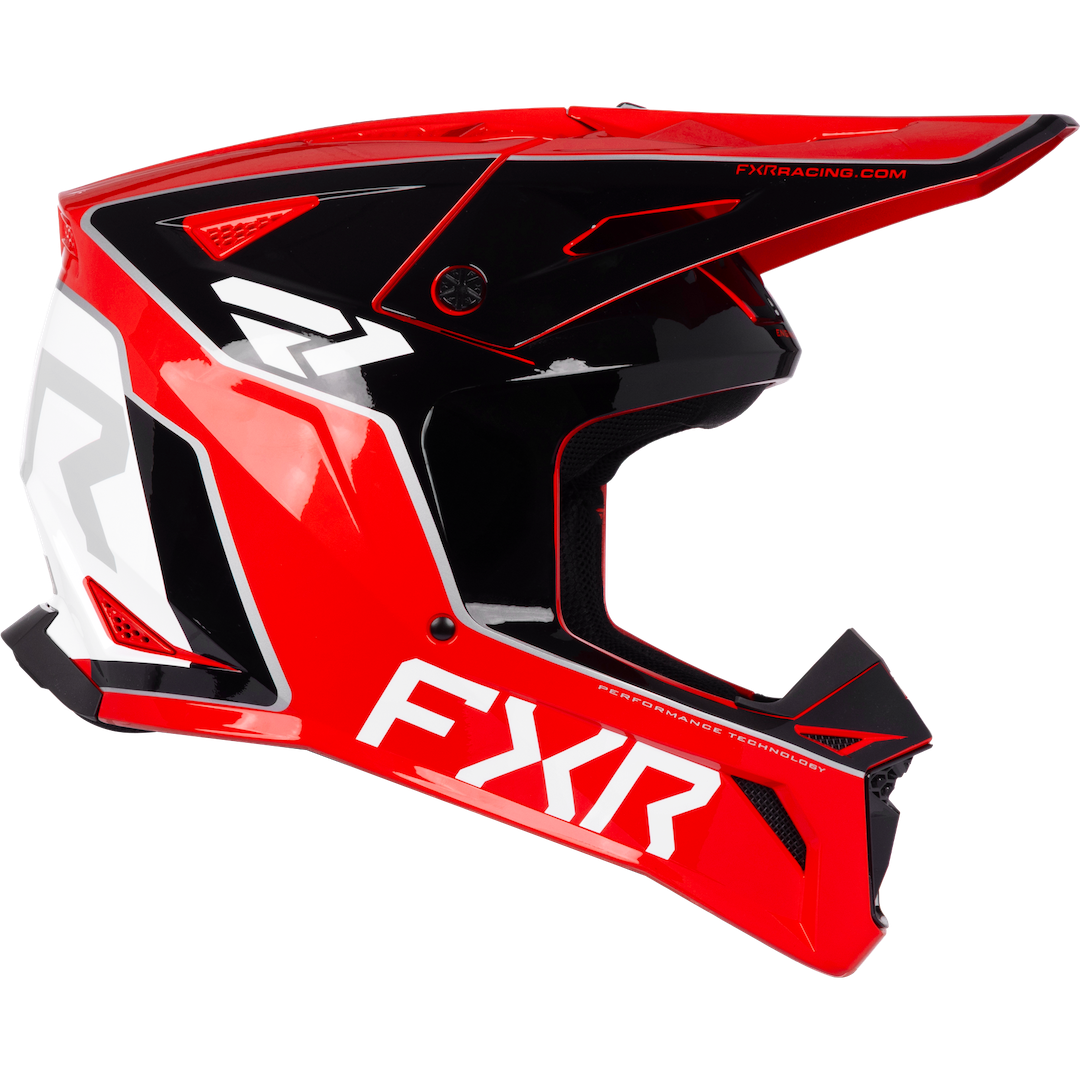FXR Apex ECE 22.06 MX Helmet 2027 Red