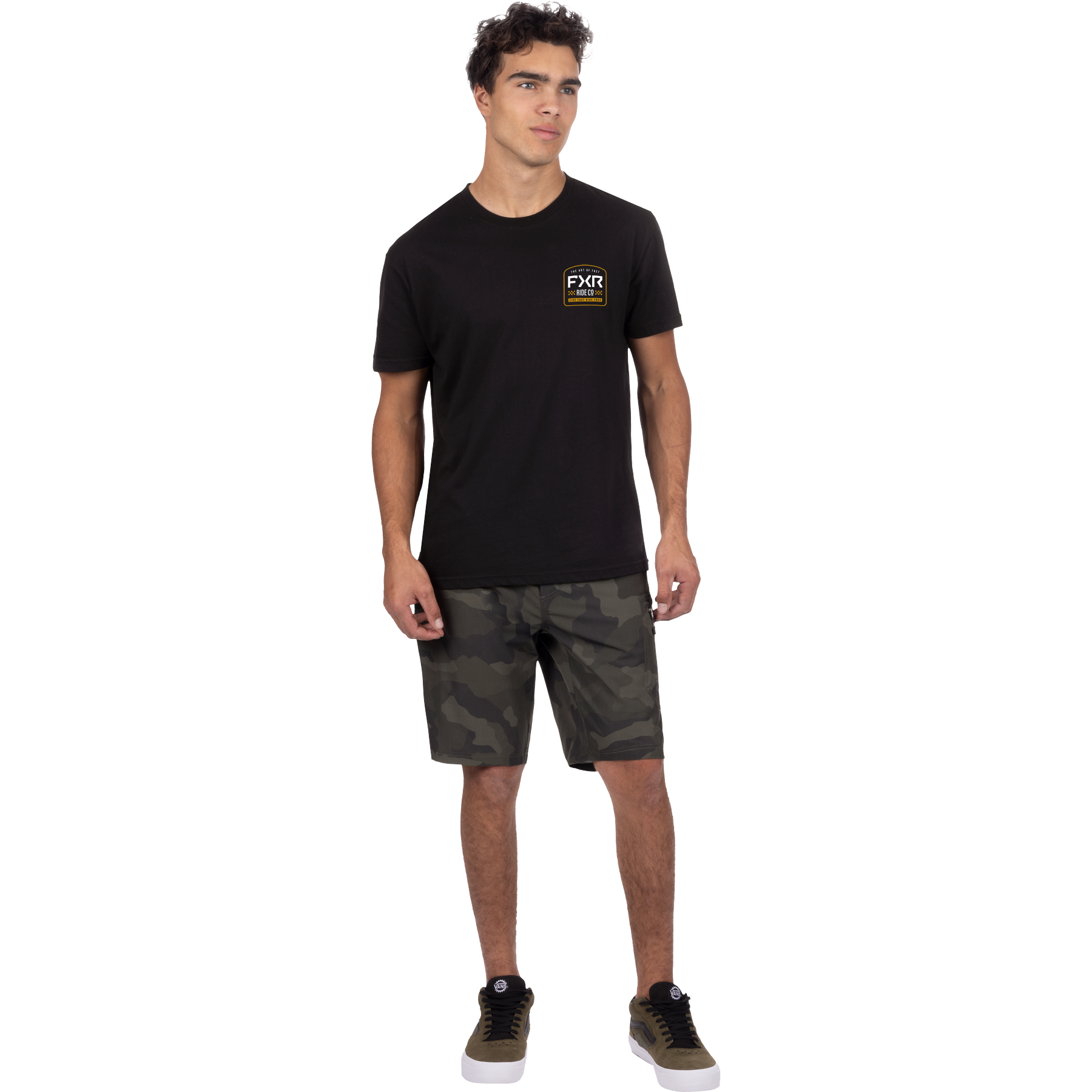 FXR Art of Fast Premium T-Shirt Black/White