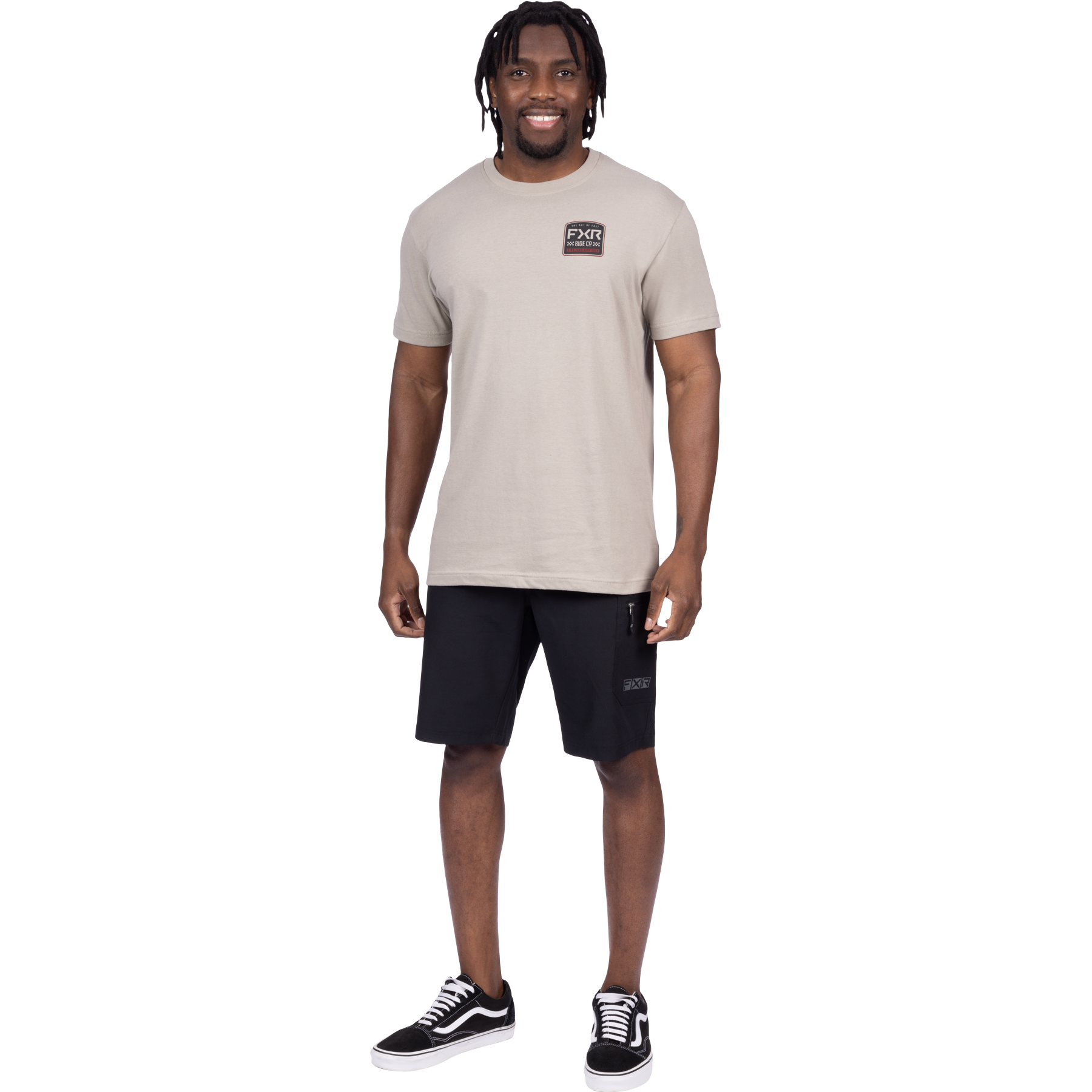 FXR Art of Fast Premium T-Shirt Stone/Black