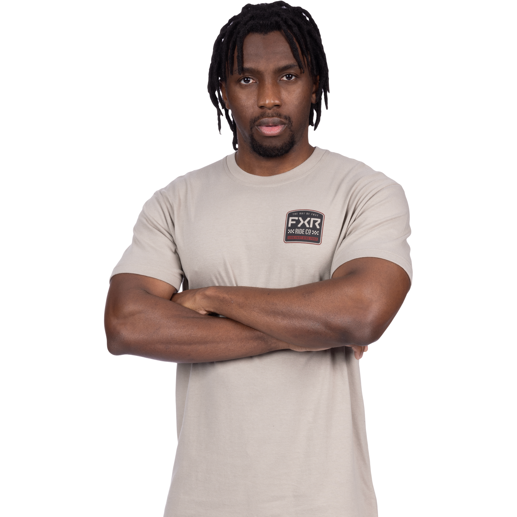 FXR Art of Fast Premium T-Shirt Stone/Black