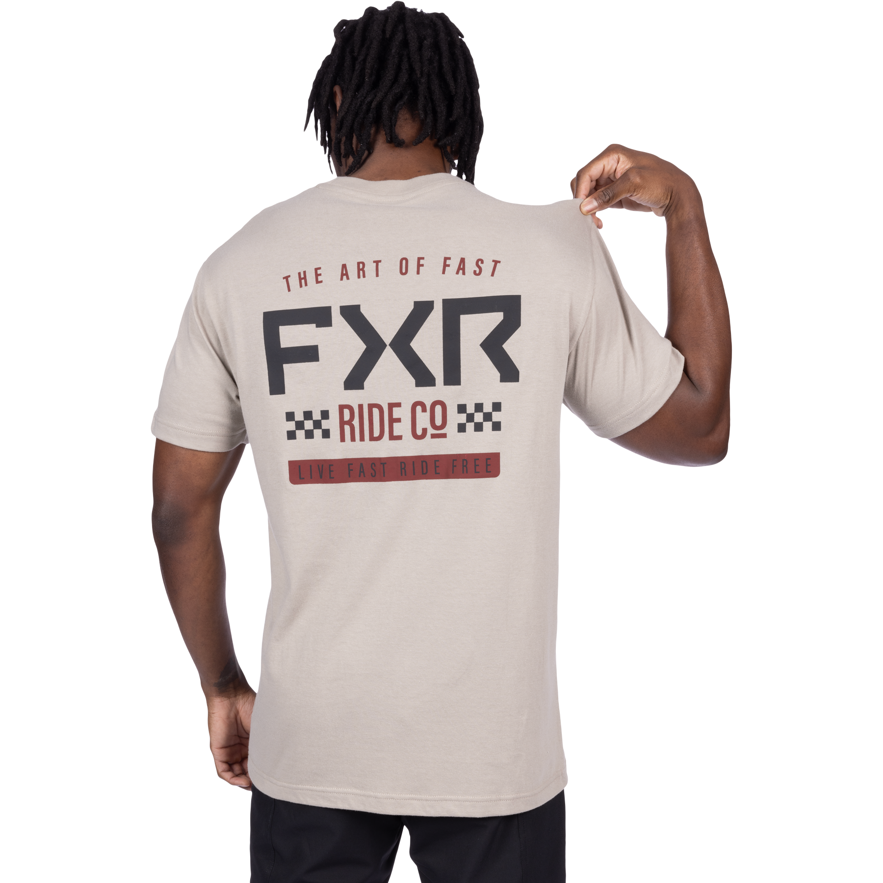 FXR Art of Fast Premium T-Shirt Stone/Black