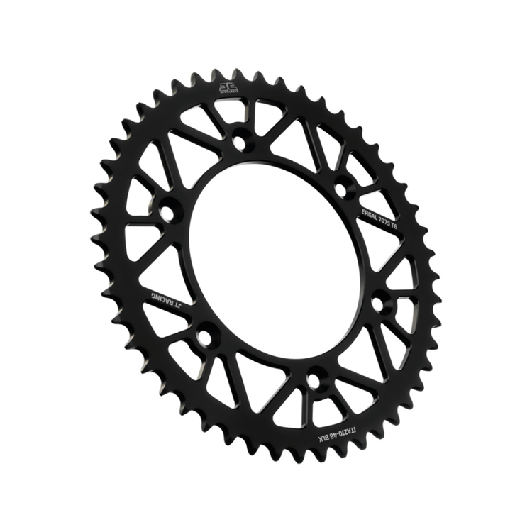 JT Aluminium Rear Sprocket Honda CR 125/250 84-07, CRF 250/450 02-26 Black