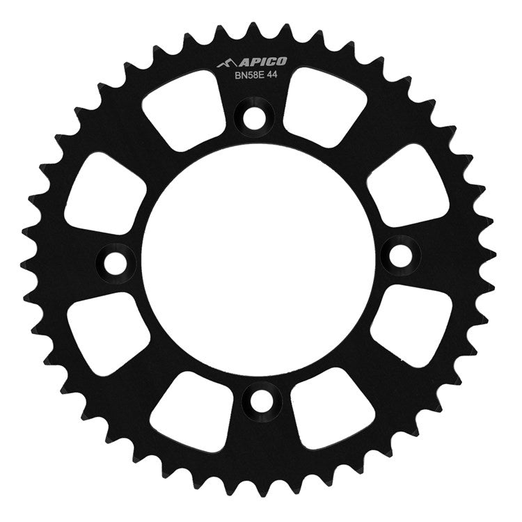 Apico Evolite Rear Sprocket KTM/HQV/GAS SX/TC/MC50 14-26, SX-E5/EE5/MC-5 20-26 Black