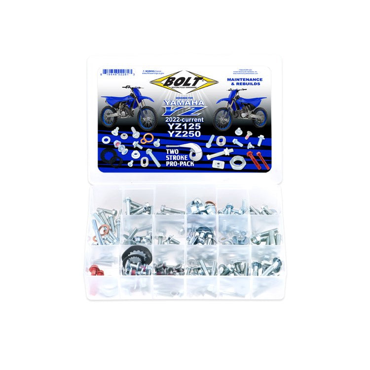 Bolt PRO Pack Fastener Kit YAMAHA YZ125-250 22-24, YZ125X/250X 23-24