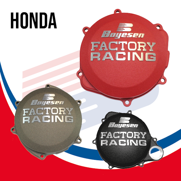 Boyesen Clutch Cover – Suzuki RM250 1996-2008 Black (BYCC-22B)