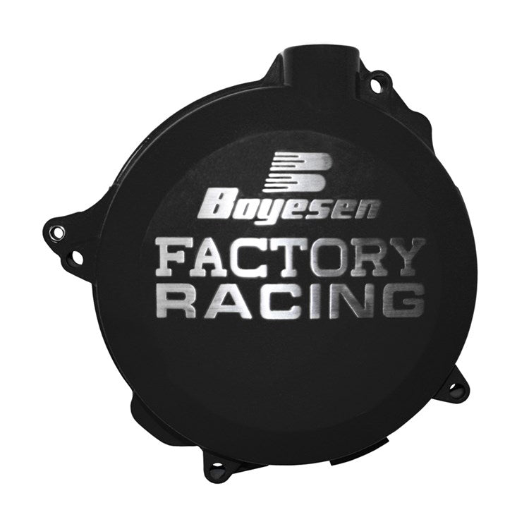 Boyesen Clutch Cover YAMAHA YZ450F 23-24, YZ450FX 2024, WR450F 2024 Black
