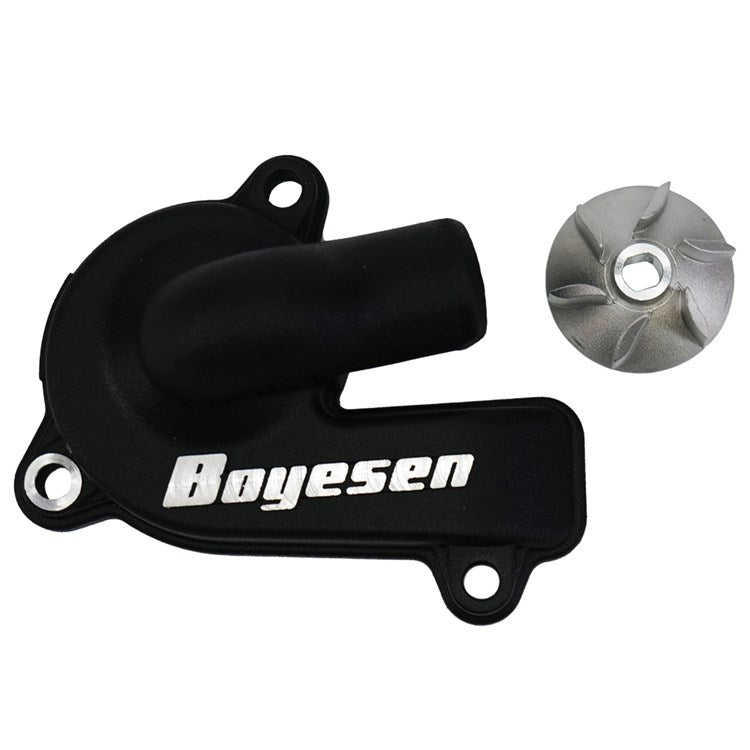 Boyesen Supercooler Water Pump KIT KTM/HQV/GAS SX-F/FC/FX250-350 23-24, EXC-F/FE250-350 2024, MC-F/EC-F/EX-F250-350 2024 Black
