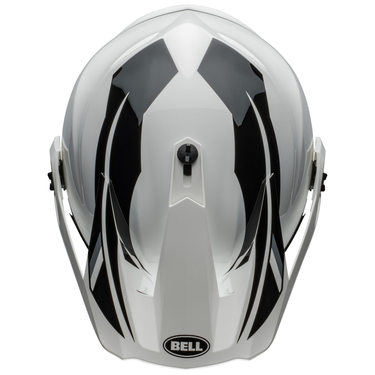 Bell MX-9 Adventure Mips Helmet Alpine White/Black - Clear Visor