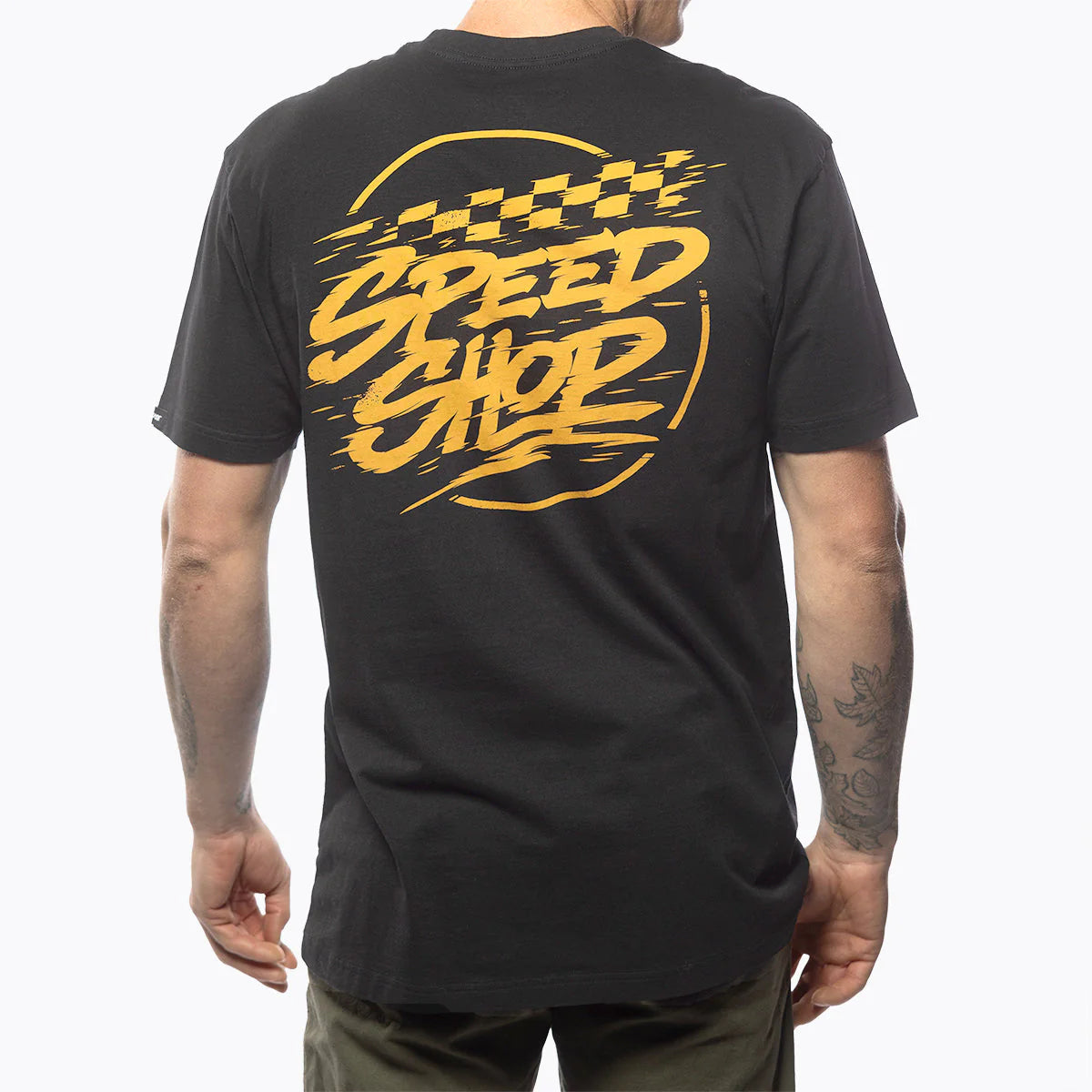 Fasthouse Burner SS Tee Black