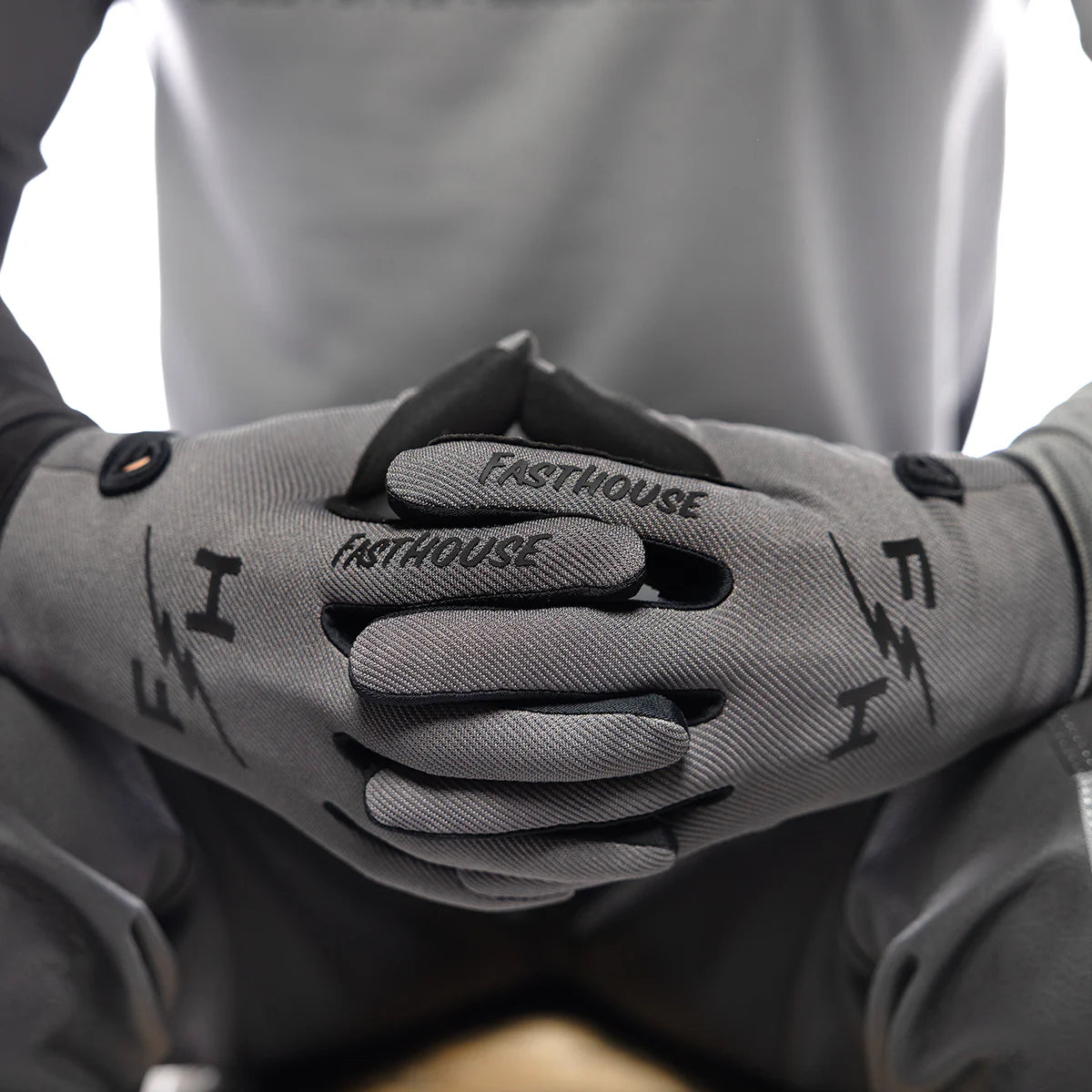 Fasthouse Carbon Eternal MX Glove Grey