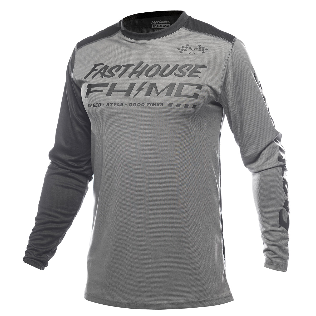 Fasthouse Carbon Method MX Jersey - Gray/Black