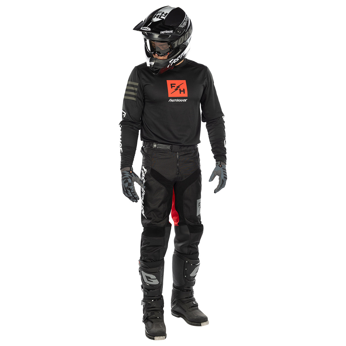 Fasthouse Carbon Echo MX Jersey - Black