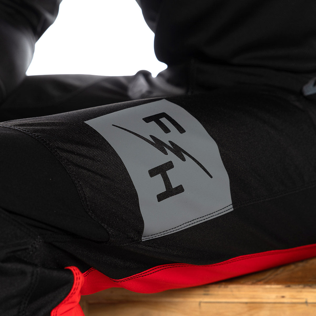 Fasthouse Carbon Echo MX Pant - Black/Racing Red