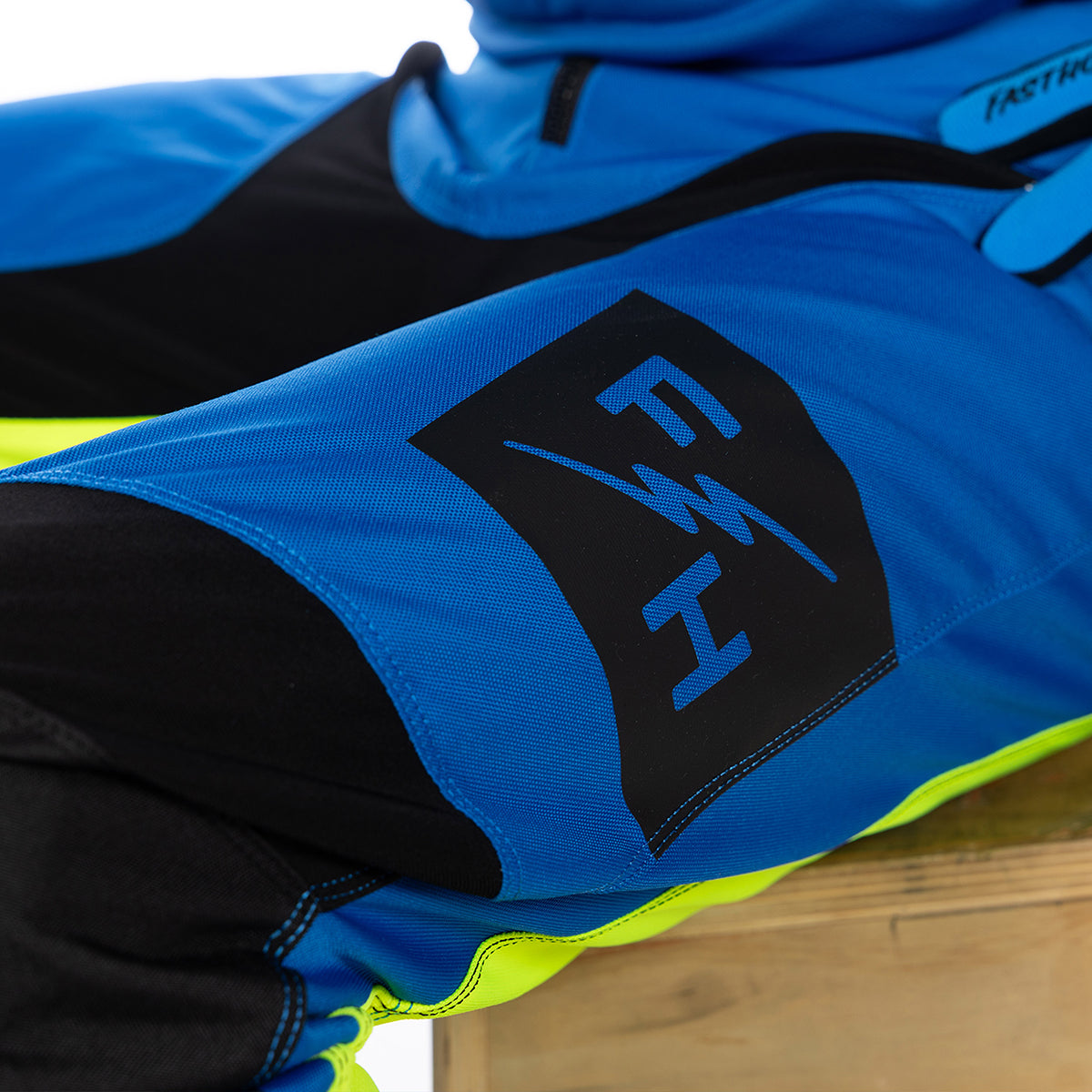Fasthouse Carbon Echo MX Pant - Electric Blue/High Viz