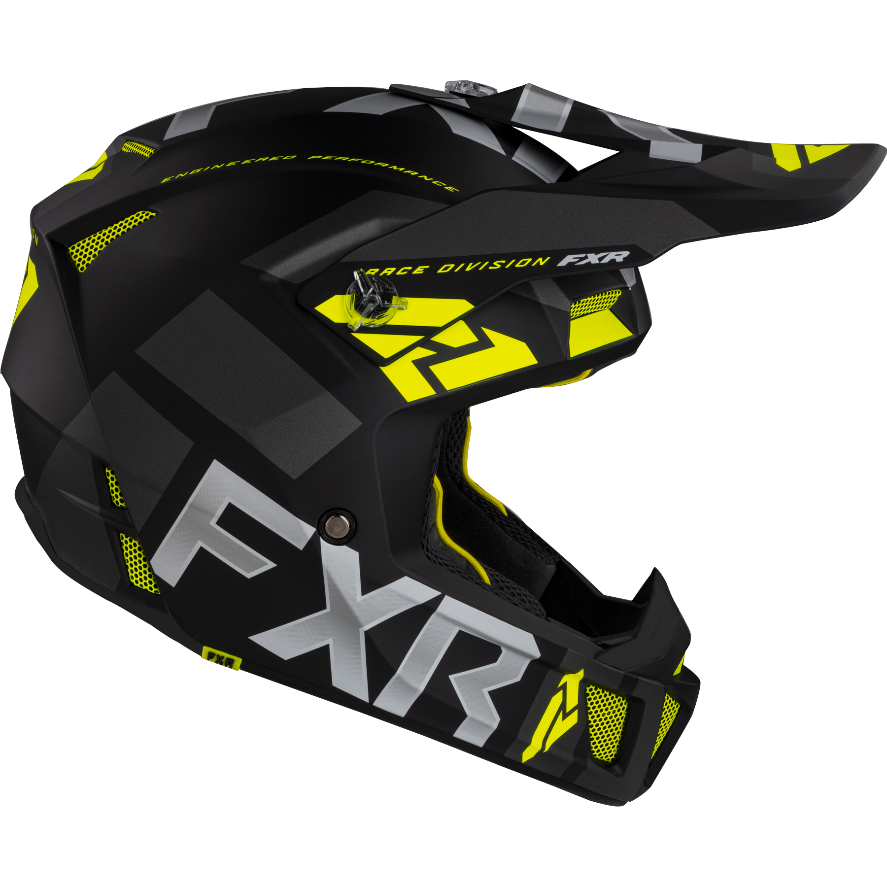 FXR Clutch EVO Helmet Black/Hi-Vis
