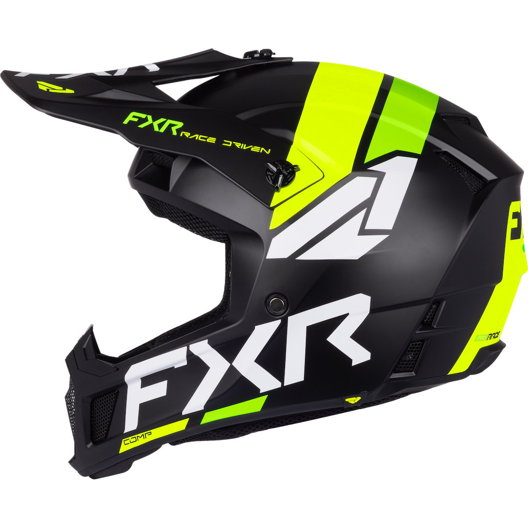 FXR Clutch ECE 22.06 MX Helmet 2027 HiVis/Lime