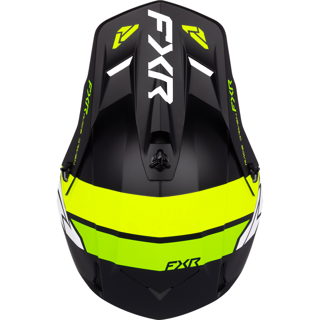 FXR Clutch ECE 22.06 MX Helmet 2027 HiVis/Lime