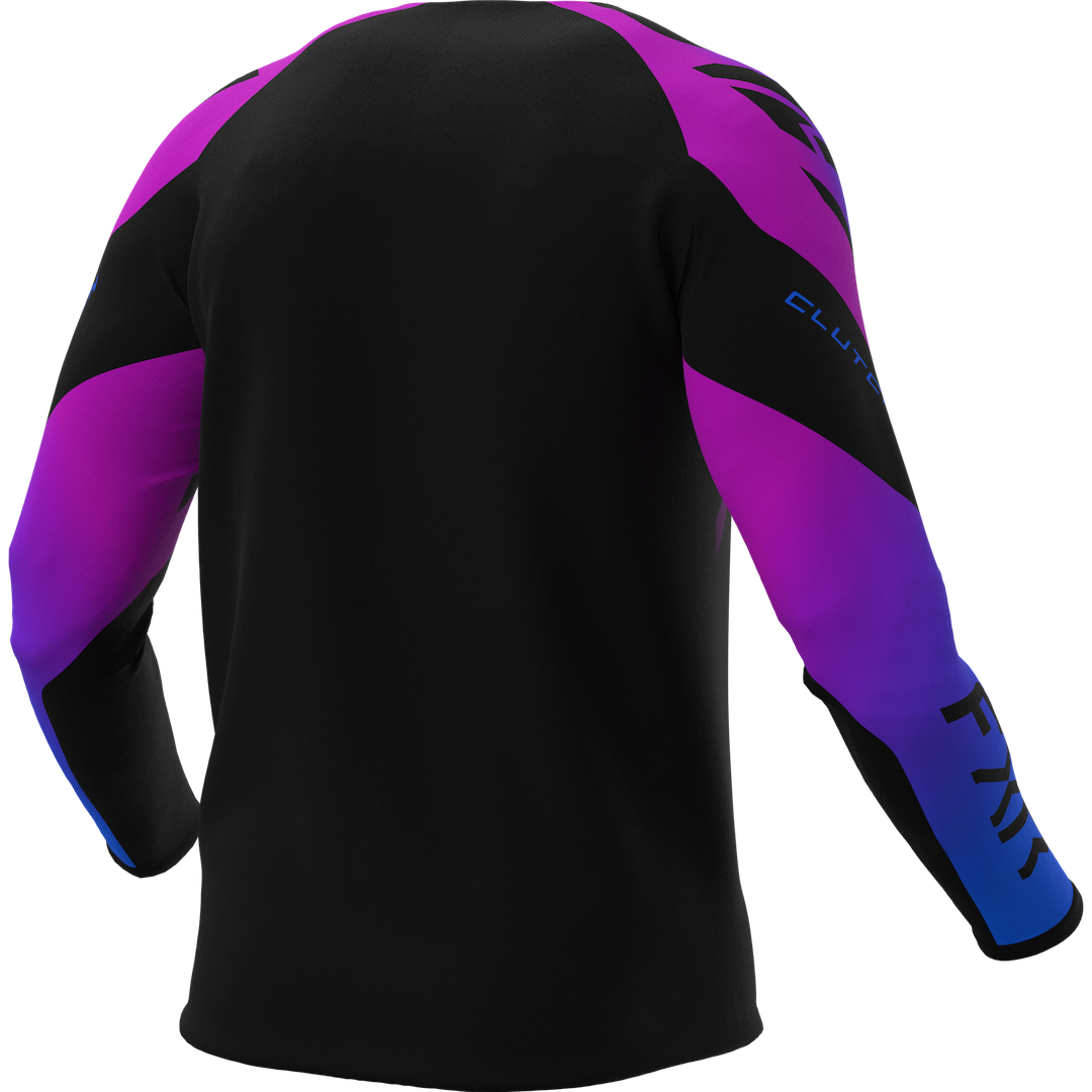 FXR Clutch MX Jersey 2027 Black/Blue/Purple