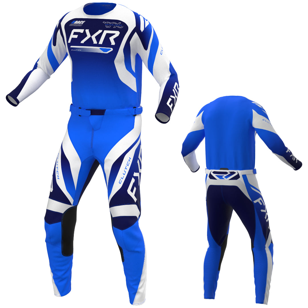 FXR Clutch 2027 MX Kit Combo Blue/Navy/White