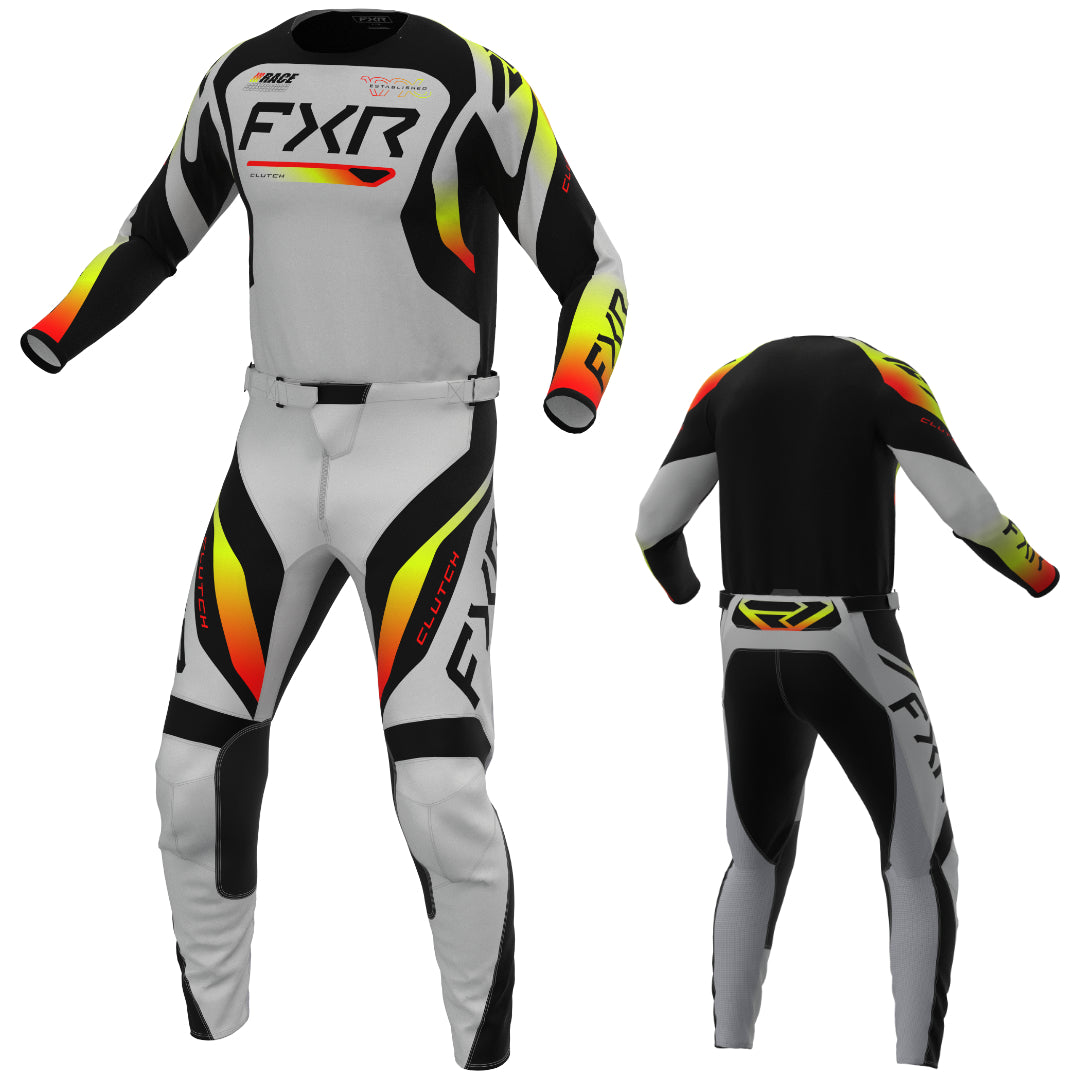 FXR Clutch 2027 MX Kit Combo Grey/Black/Inferno
