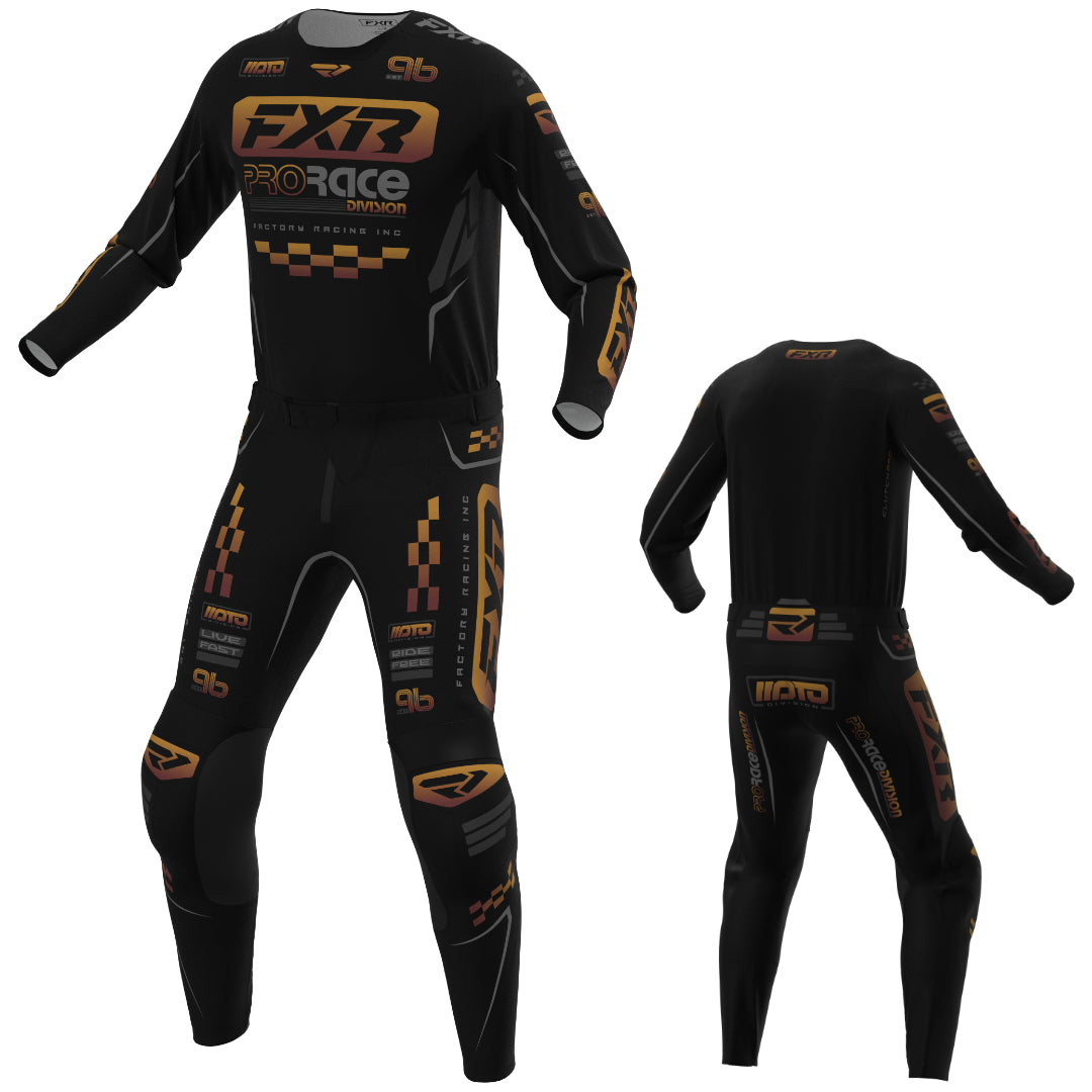 FXR Clutch Pro 2027 MX Kit Combo Black/Charcoal/Kash