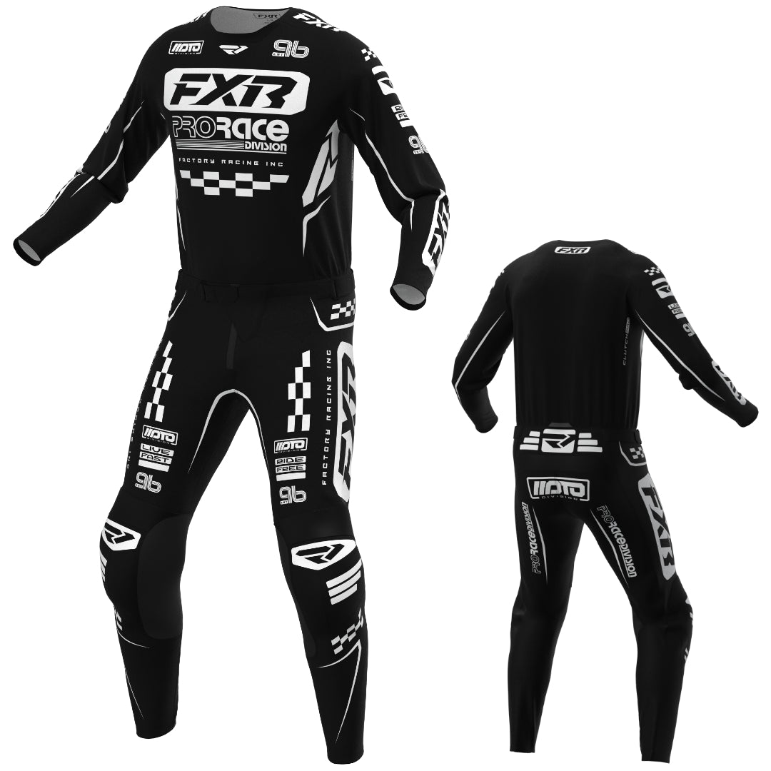 FXR Clutch Pro 2027 MX Kit Combo Black/White