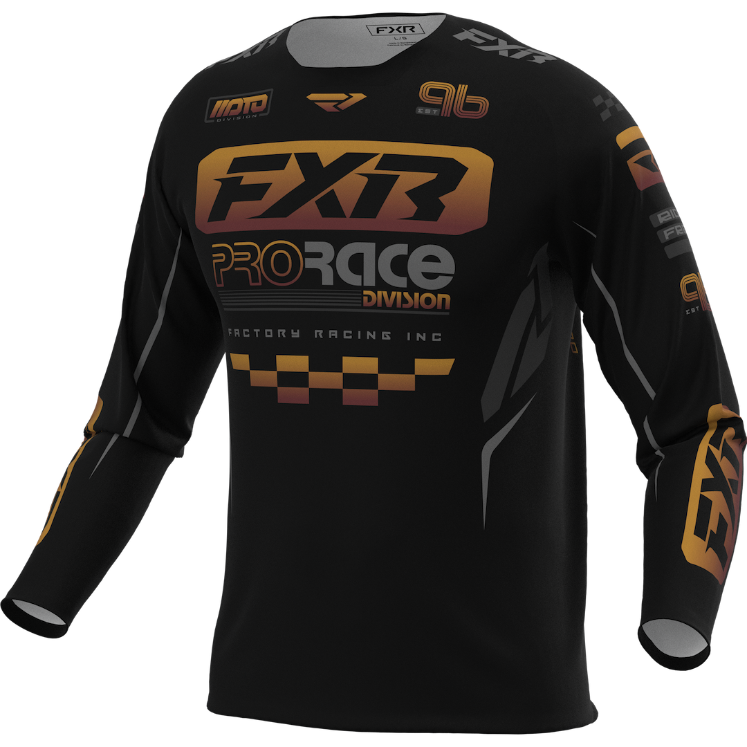 FXR Clutch Pro MX Jersey 2027 Black/Charcoal/Kash