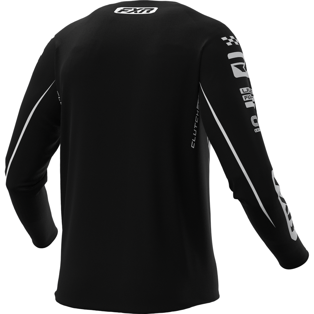 FXR Clutch Pro MX Jersey 2027 Black/White