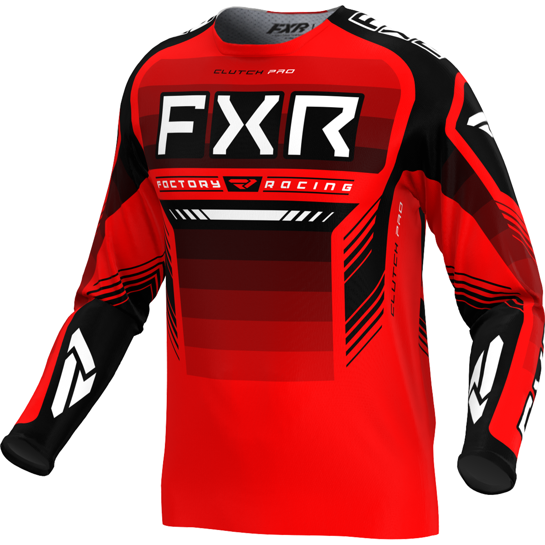 FXR Clutch Pro MX Jersey 2024 Red/Black