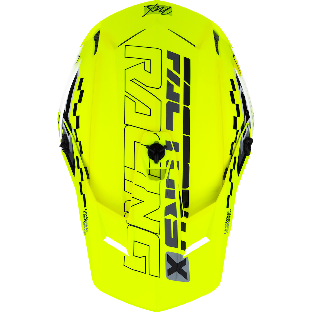 FXR Clutch Race Div MX Helmet 2026 HiVis