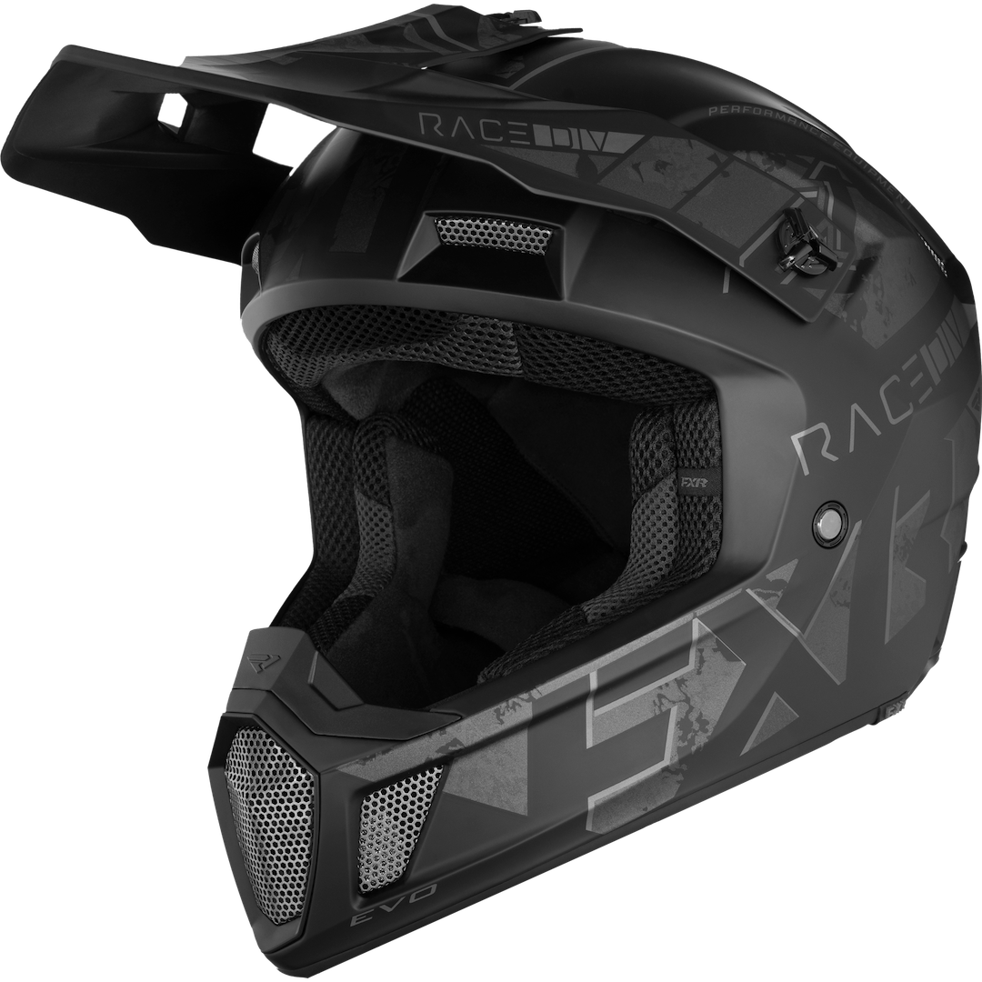 FXR Clutch Stealth Helmet Black OPS