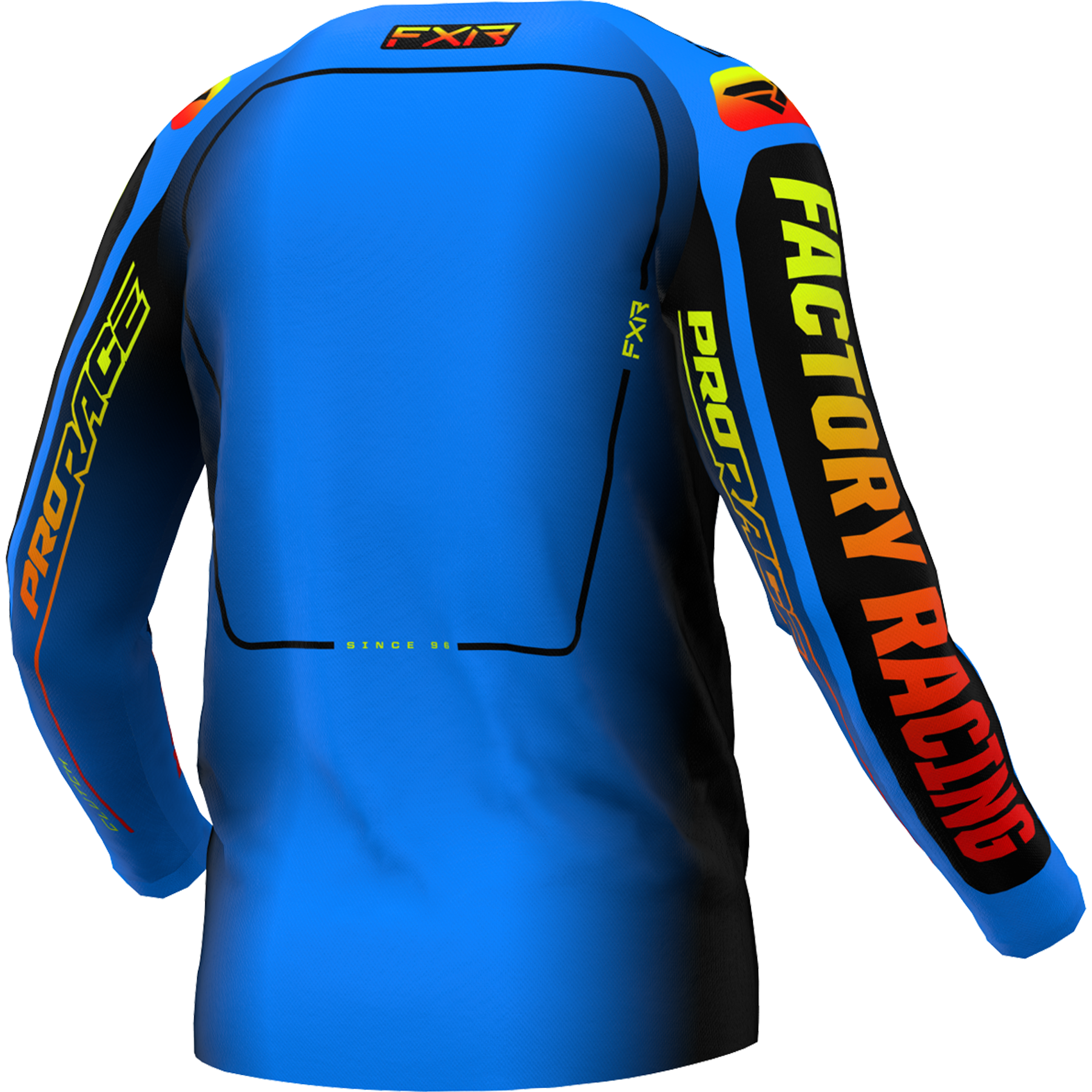 FXR Clutch YOUTH 2024 MX Kit Combo Blue/Inferno