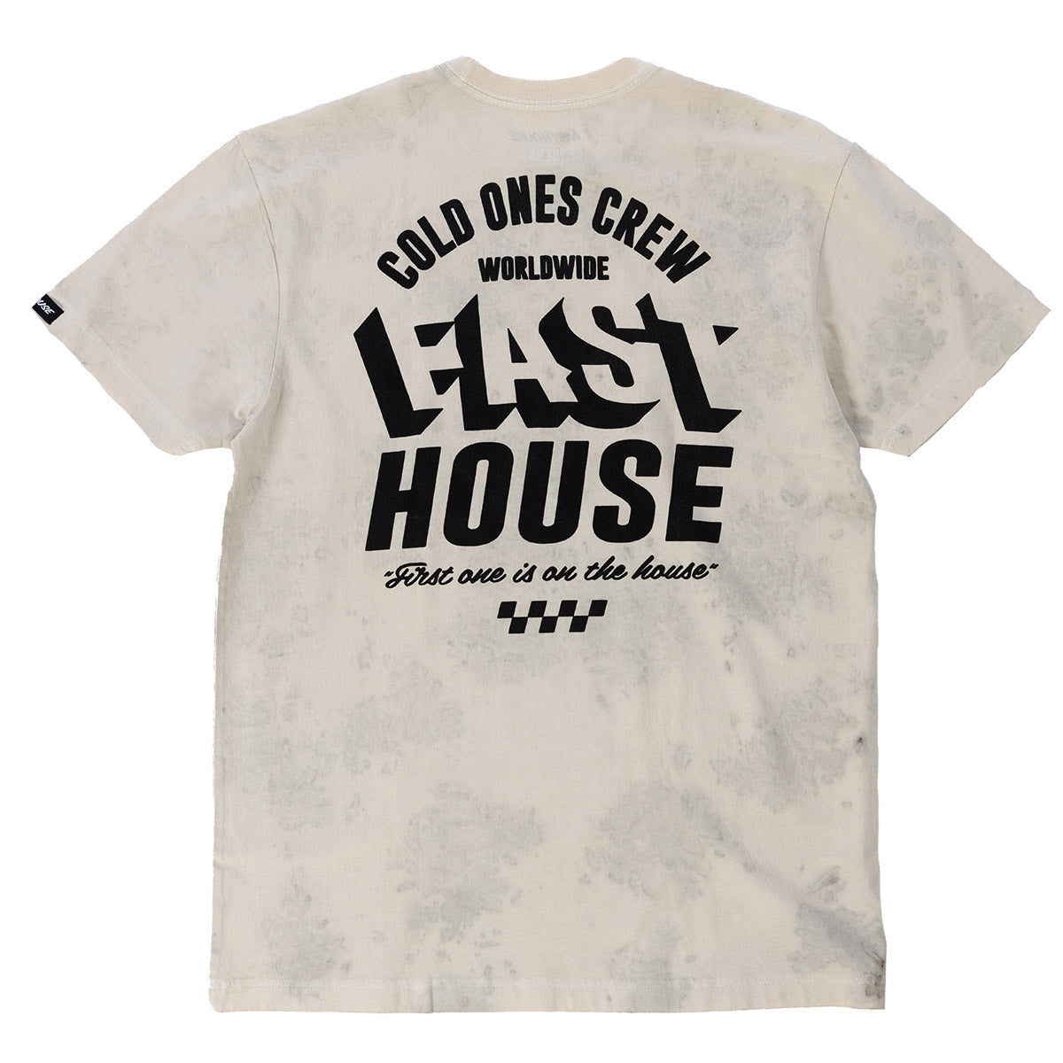 Fasthouse Cold Ones Tee -Cloud Crystal Wash