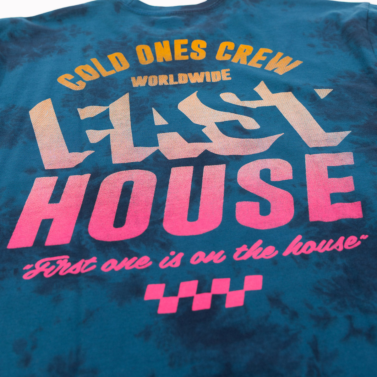 Fasthouse Cold Ones Tee - Indigo Crystal Wash