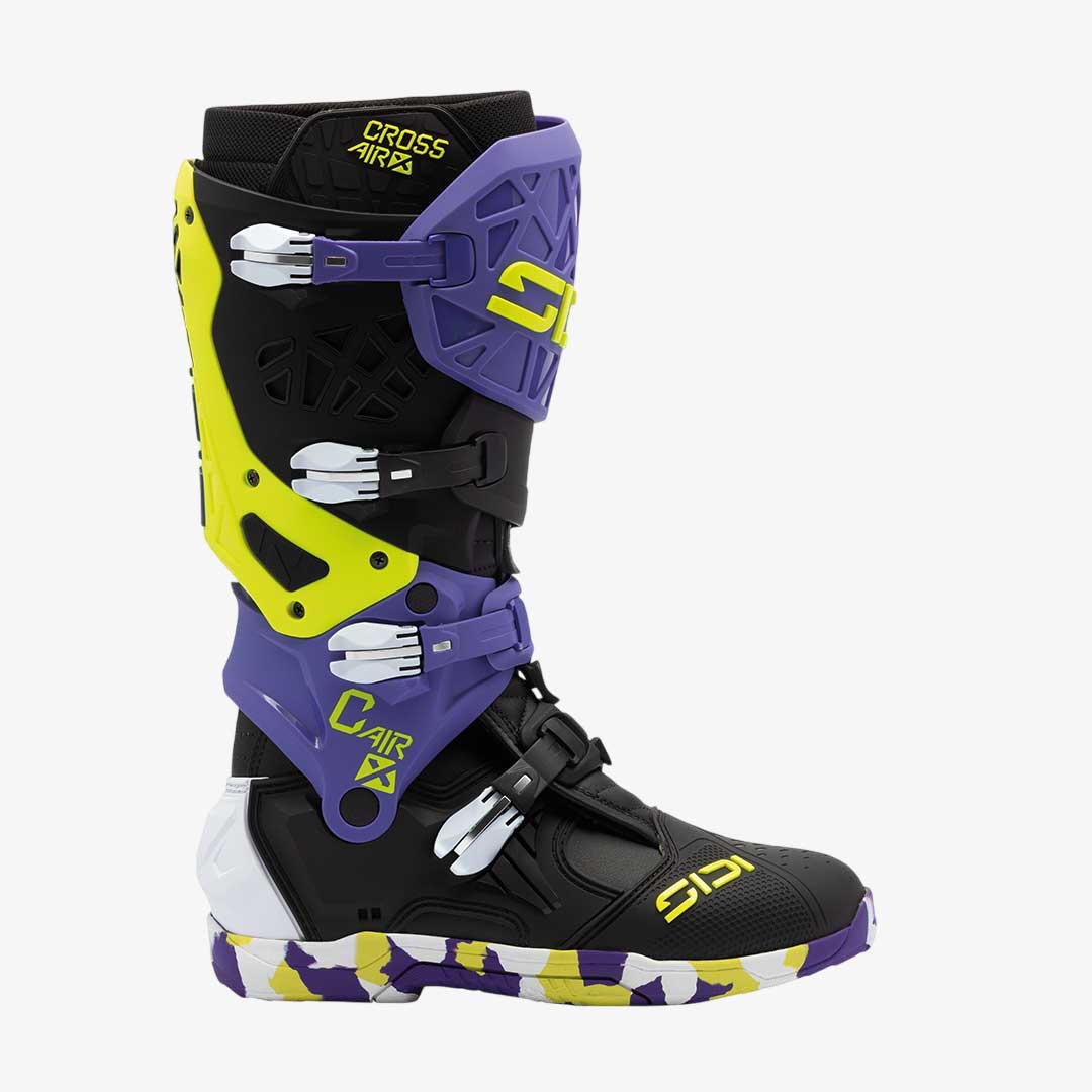 Sidi Crossair X CE Boots Black/Purple Violet