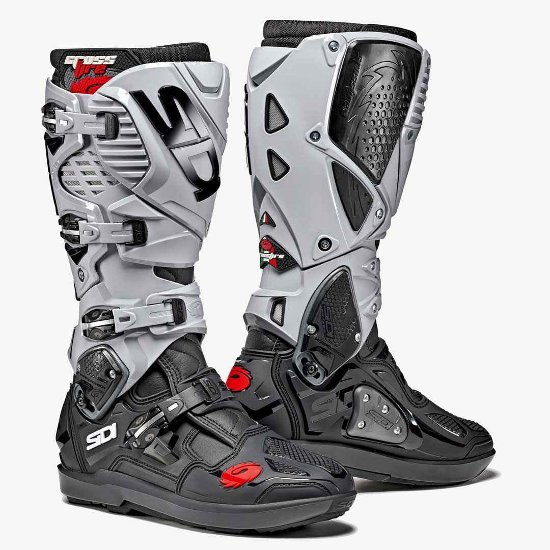 Sidi Crossfire 3 SRS CE Boots Black/Ash